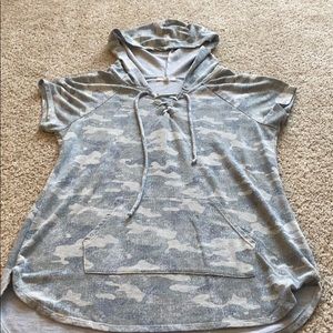 Short sleeve hooded tee!
